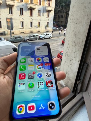 iPhone 14 128GB Blu 100% battery sblocatto