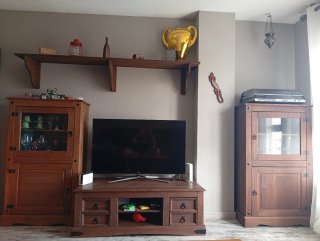 Conjunto Muebles Salón Madera