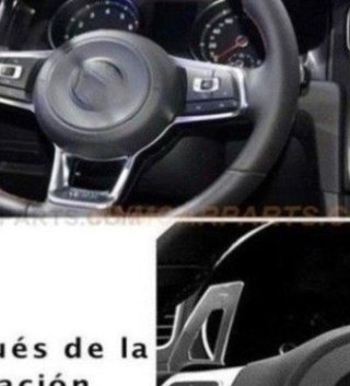 Extensiones de Levas Volkswagen Golf VII 7 Negras