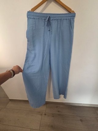 Completo Gilet e Pantaloni Palazzo Azzurri