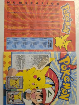 Álbum Cromos Pokémon Sticker Album Merlin