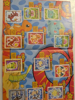 Álbum Cromos Pokémon Sticker Album Merlin
