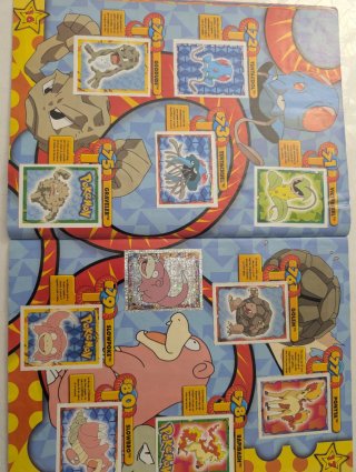 Álbum Cromos Pokémon Sticker Album Merlin
