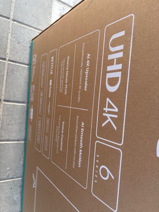 TV Hisense UHD 4K TV 55 pulgadas NUEVA