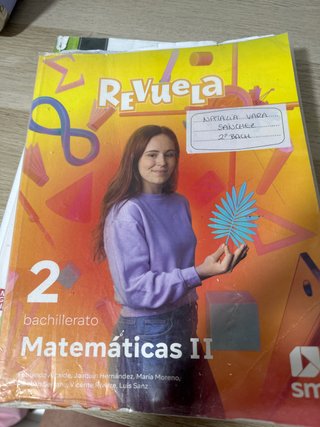 Matemáticas II. bachillerato. 2o