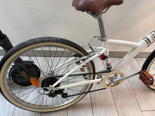Bicicleta urbana Btwin niña