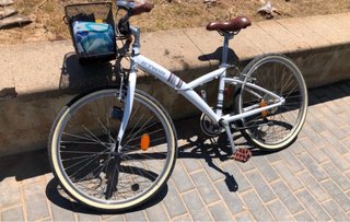 Bicicleta urbana Btwin niña