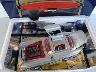 1/18 MODELLO MERCEDES BENZ 300 SL 58 GREY BURAGO