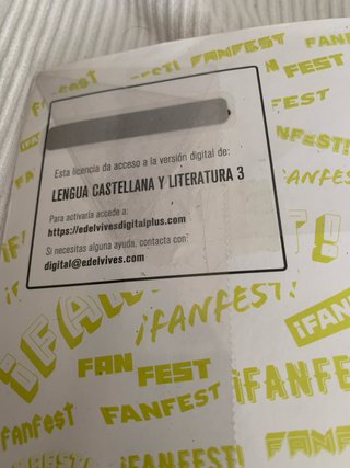 Lengua castellana y literatura 3 Secundaria