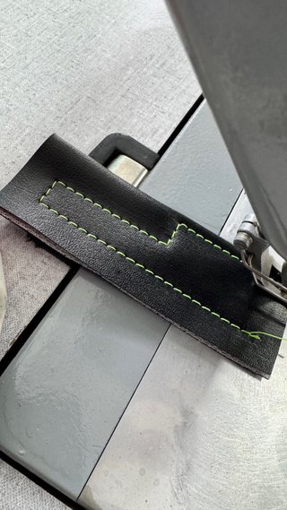 Máquina de coser industrial triple arrastre