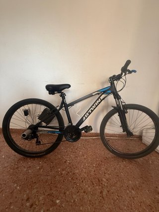 Bicicleta Montaña B'TWIN Gris/Azul