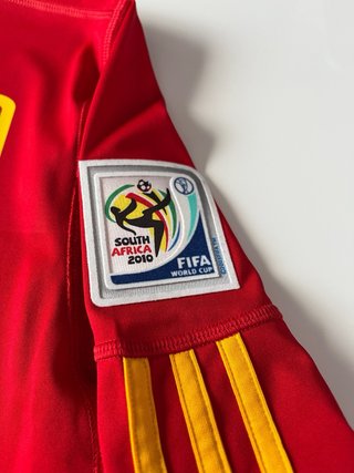 Camiseta Adidas España Mundial 2010 Villa Talla M
