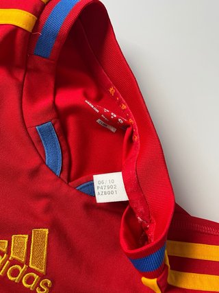 Camiseta Adidas España Mundial 2010 Villa Talla M