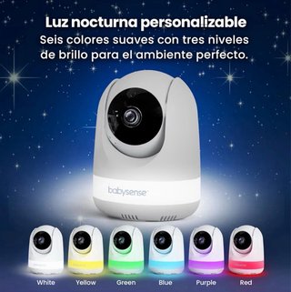 Vigilabebés Full HD 5.5 IPS 2 Cámaras