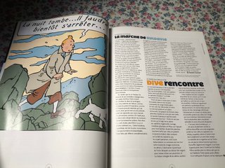 Tintin. La aventura continúa. Ensayo. A estrenar