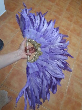 Abanico de Plumas Burlesque.