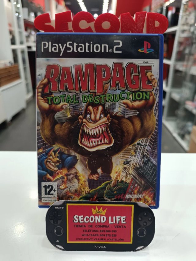 PlayStation 2 Rampage Total Destruction
