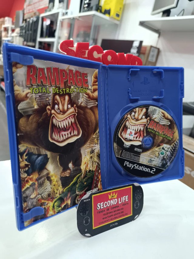 PlayStation 2 Rampage Total Destruction