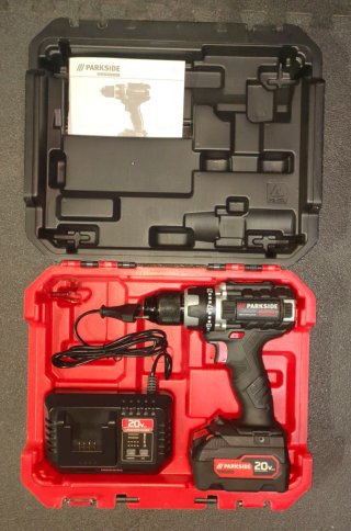 Taladro Atornillador Parkside Performance 20V