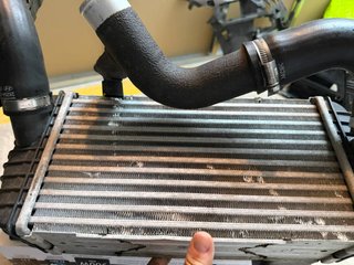 Intercooler con manguitos