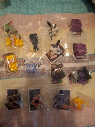 Muñecos Minecraft Kinder Sorpresa
