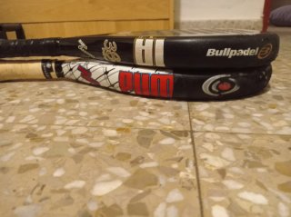 Palas de pádel Puma con funda
