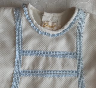 Faldón bebé beige T.3 meses