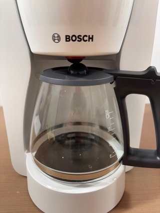 Cafetera Bosch TKA2M111 Jarra Vidrio Blanca