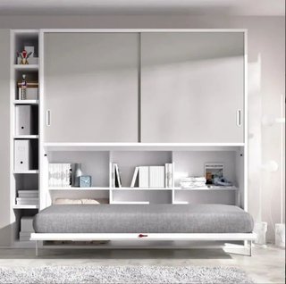 COMPOSICION CON CAMA ABATIBLE RMB.