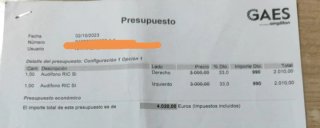 Audífonos Amplifon con cargador bluetooth