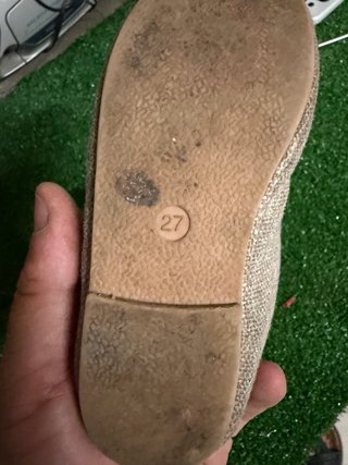 Bailarinas beige talla 27