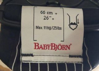 Mochila Portabebés BabyBjörn Original