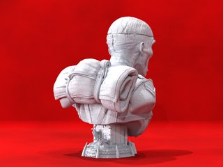 Busto de Eddie, The Trooper ( Iron Maiden )