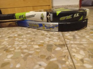 Palas de pádel VarLion con funda