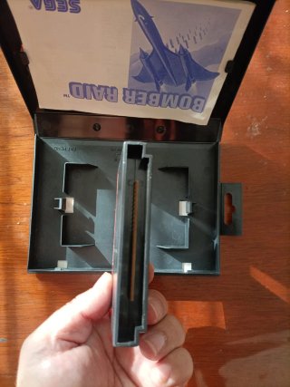 Videojuego Bomber Raid Sega Master System