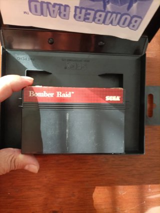 Videojuego Bomber Raid Sega Master System