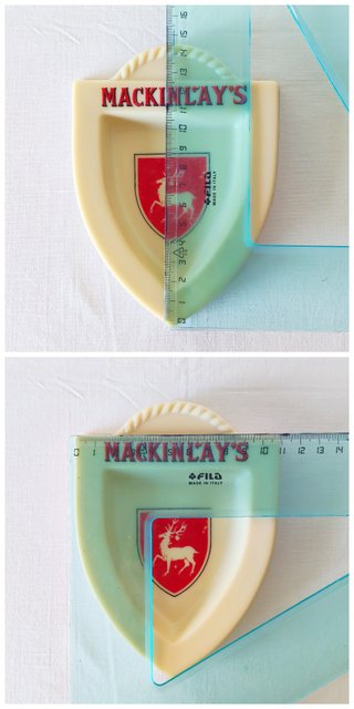Mackinlay's Scotch Whisky posacenere vintage 70s