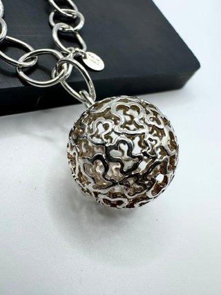 COLLAR BOLA TOUS PLATA 925. Peso 43.54g