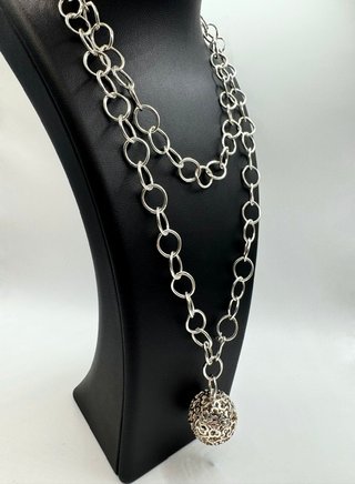 COLLAR BOLA TOUS PLATA 925. Peso 43.54g