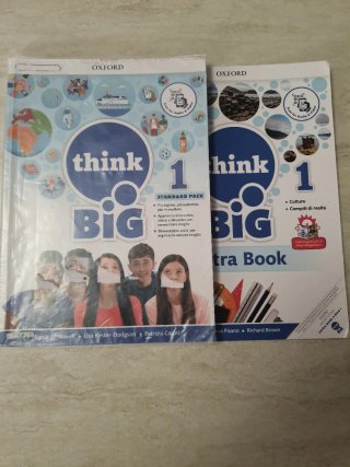 Libro inglese think big 1 scuola media.
