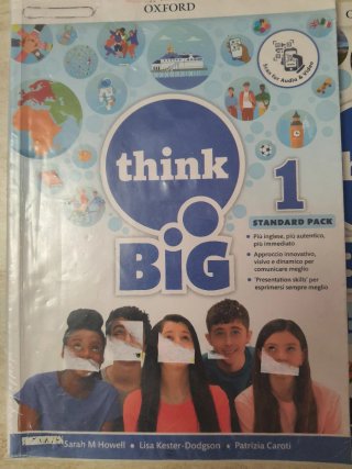 Libro inglese think big 1 scuola media.