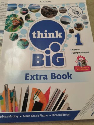 Libro inglese think big 1 scuola media.