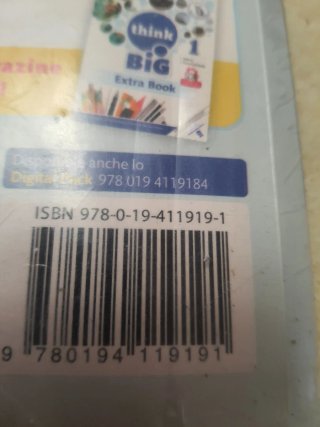 Libro inglese think big 1 scuola media.