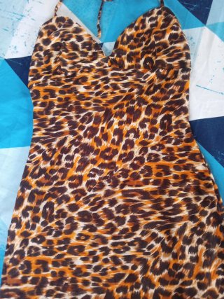 Vestido Leopardo Mujer