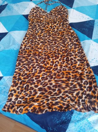 Vestido Leopardo Mujer