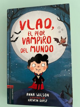 Libro de lectura “Vlao, el pero vampiro del mundo”