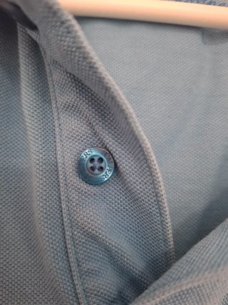 Polo Scalpers piqué azul celeste Talla L