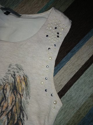 Camiseta tirantes Bershka alas M