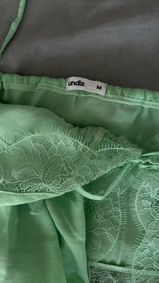 Conjunto lenceria Undiz verde