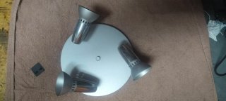 Lampada infantile con nuvola e stelle